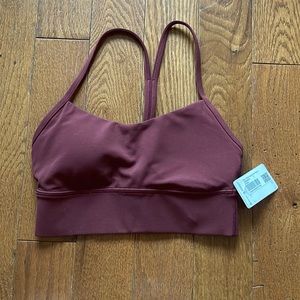 NWT! Lululemon Savannah flow y bra long line *nulu